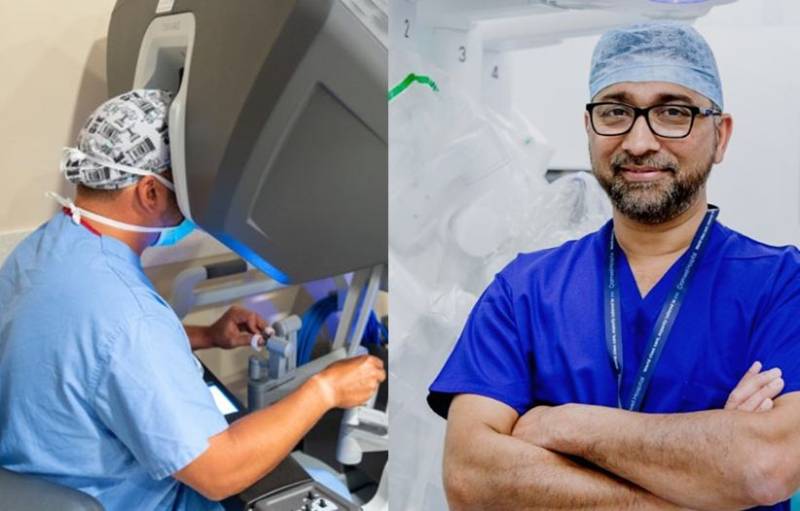 Pakistani surgeon creates history by performing 12 major robotic surgeries in a day