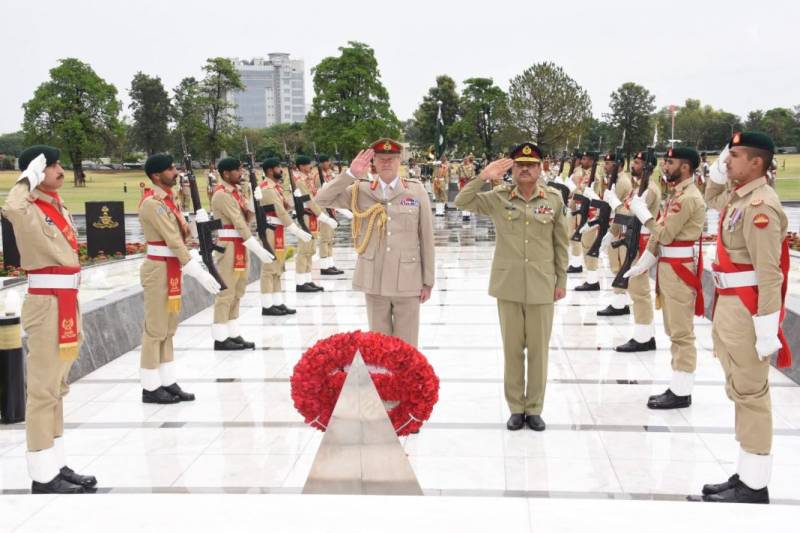 British CGS lauds Pakistan Armed Forces’ sacrifices in fight against terrorism