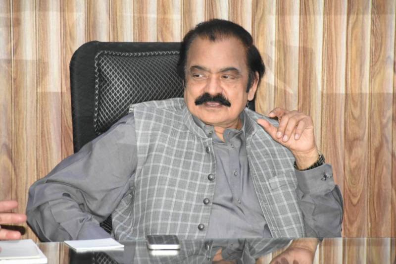 Rana Sanaullah says 'serious negotiations' can only be held with PM Shehbaz
