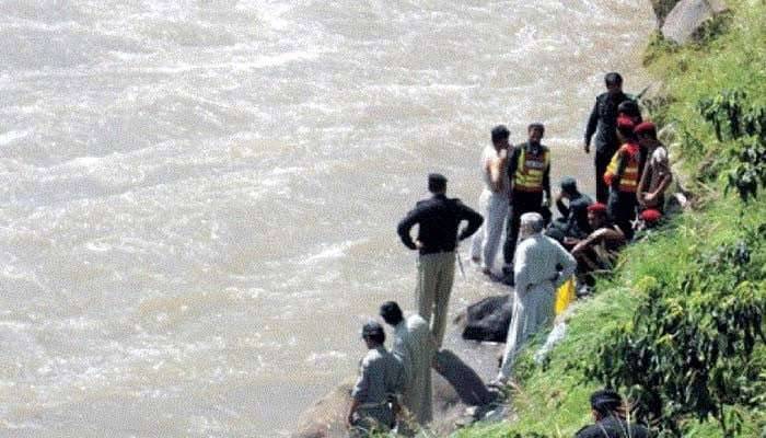 Four dead as truck falls into Neelum River