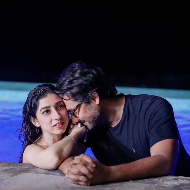 Mariyam Nafees and her husband showcase sizzling chemistry in latest pool pictures