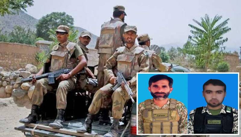 Two Pakistan Army soldiers martyred, as many militants killed in Waziristan gun battle