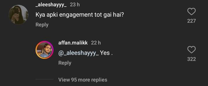 Did Alishba Anjum and Affan Malik call it quits?