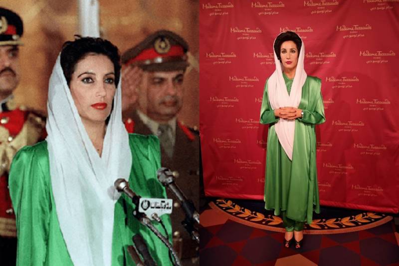Here's everything to know about Benazir Bhutto's iconic Madame Tussauds wax  figure