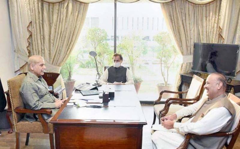 Shehbaz Sharif meets Raja Riaz today to pick next caretaker Prime Minister 
