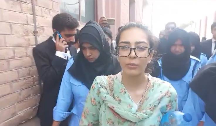 Iman Mazari’s video from Islamabad court surfaces online