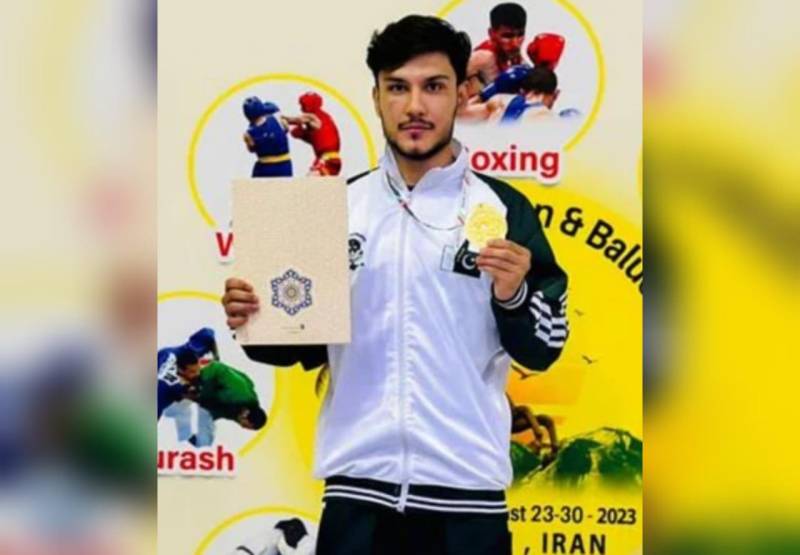 Pakistan’s Syed Muhammad wins gold medal in Wushu fight at Peace and Friendship Games