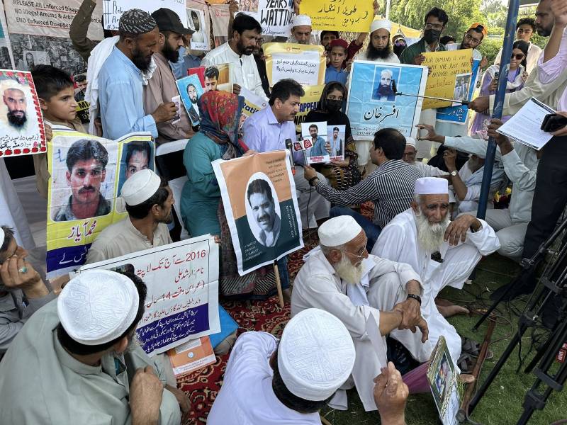 ‘Enforced Disappearance Day’ – Families of missing persons stage protest in Pakistan capital 