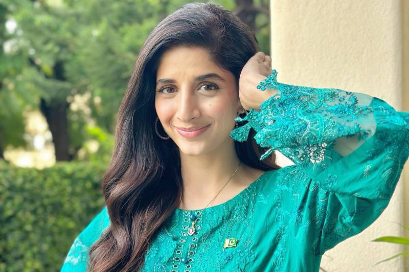 Mawra Hocane wear green and white to support Pakistan in Asia Cup 2023