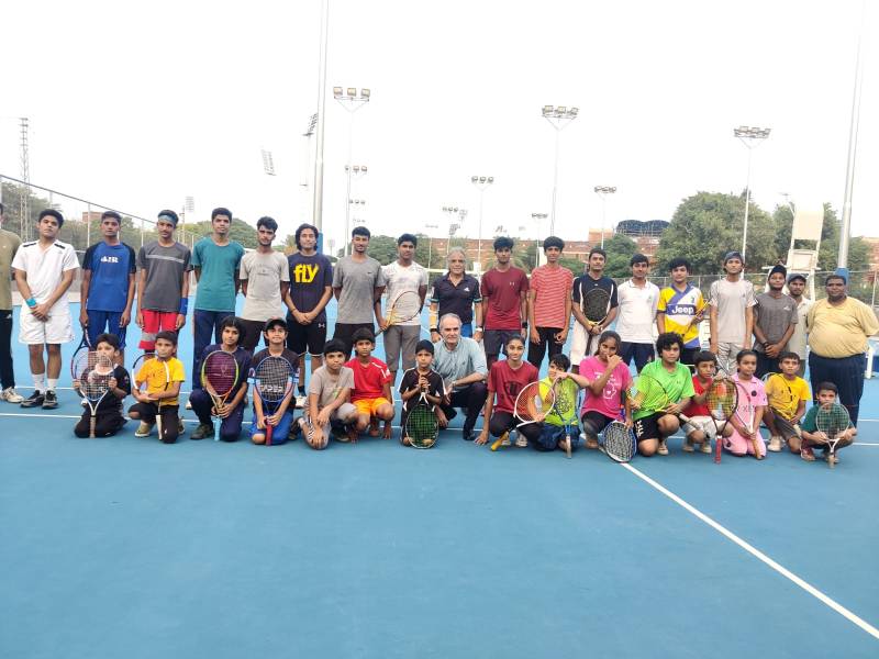 Secretary Sports inaugurates Punjab Junior Tennis Championship