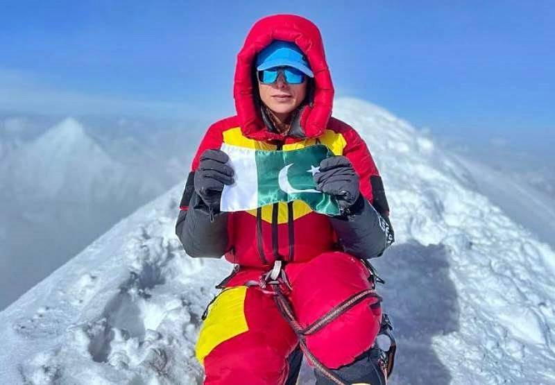 Naila Kiani becomes first Pakistani women to scale 8th tallest mountain Manaslu peak