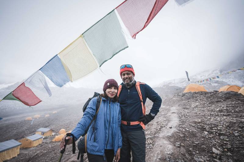 Ahmed Uzair-Anum become first Pakistani couple to summit Nepal’s Mount Manaslu