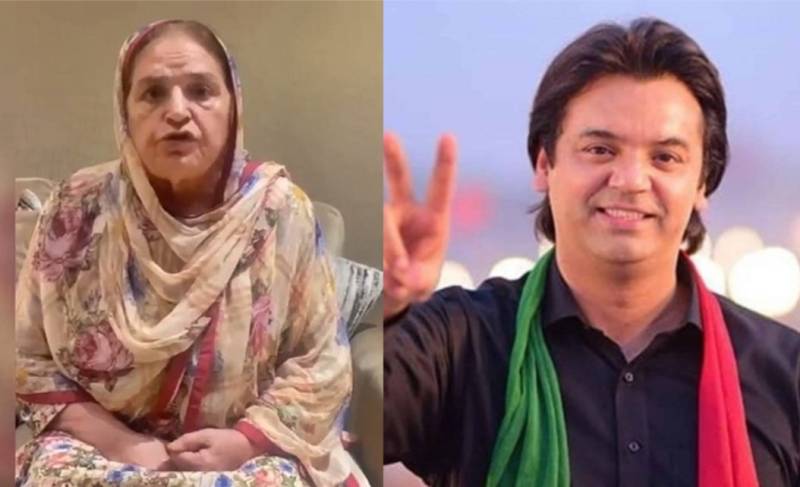 Usman Dar’s mother challenges Khawaja Asif as she vows support for Imran Khan