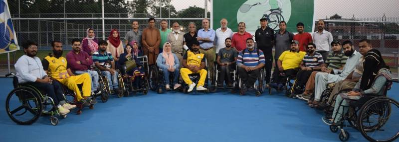 Secretary Sports launches ITF-PTF Wheelchair Tennis Development Initiative Coaching Camp