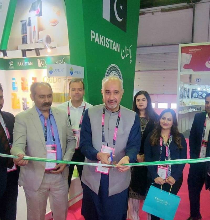 Ambassador Faisal Tirmizi inaugurates Pakistan pavilion at Beautyworld Middle East 2023 Dubai