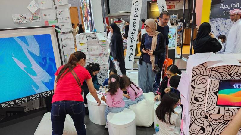 UAE children use art to convey message of peace, tolerance at Sharjah book fair