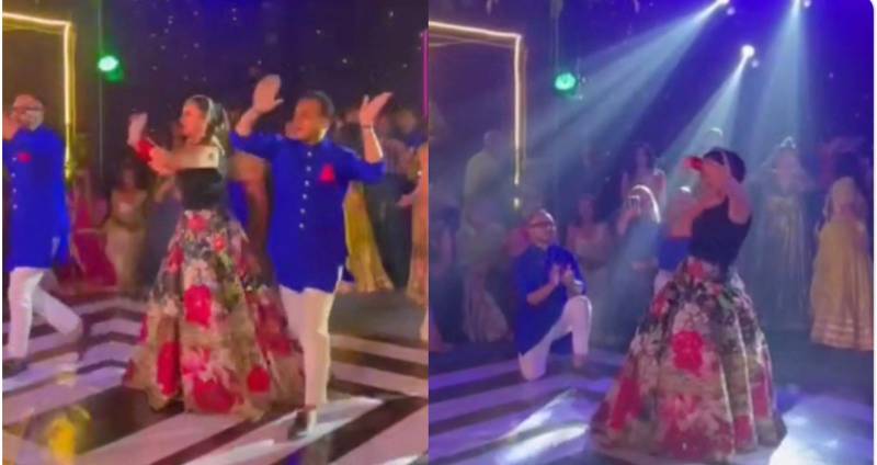 Freiha Altaf dances her heart out at son's mehndi ceremony in Thailand