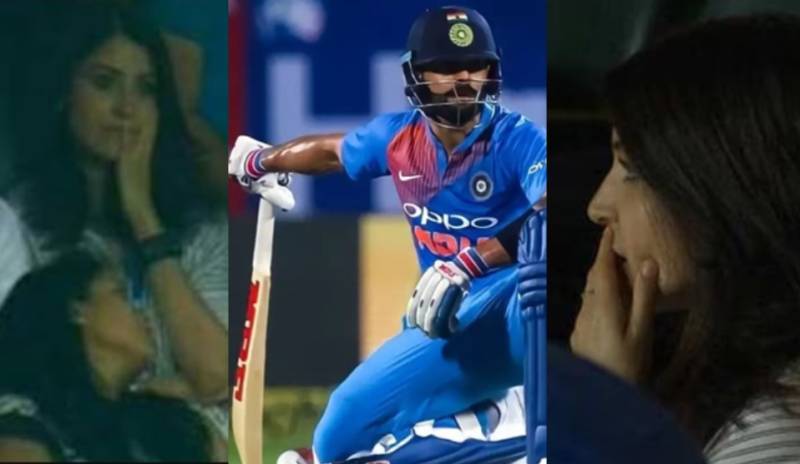 Anushka Sharma’s shocking response to Virat Kohli’s dismissal in World Cup final goes viral
