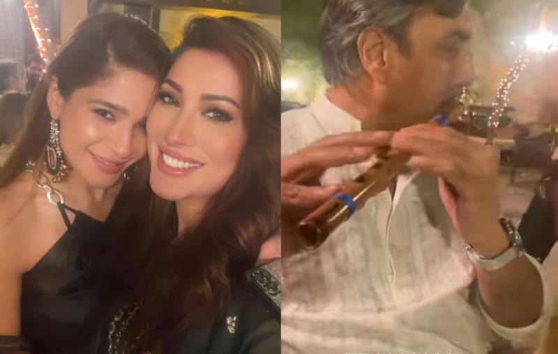 Adnan Siddiqui, Ayesha Omar and Mehwish Hayat sparkle at exclusive event by the campfire
