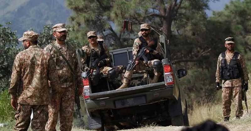 Three terrorists killed, soldier martyred in IBO operations