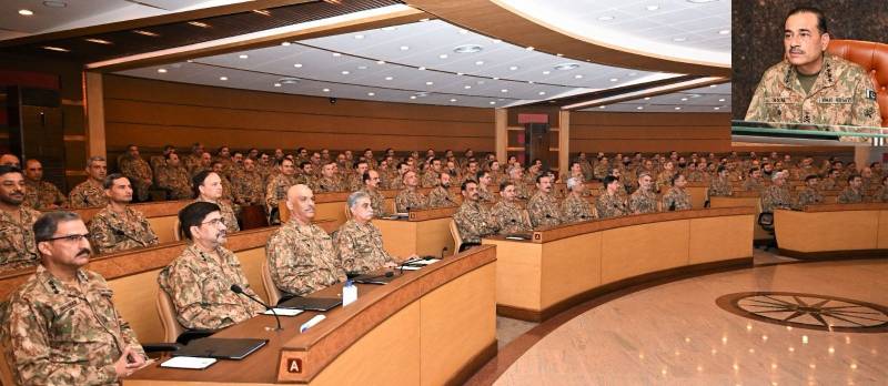 Pakistan Army chief chairs formation commanders’ conference