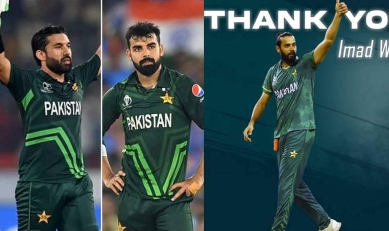Pakistani cricketers respond to Imad Wasim's shock retirement