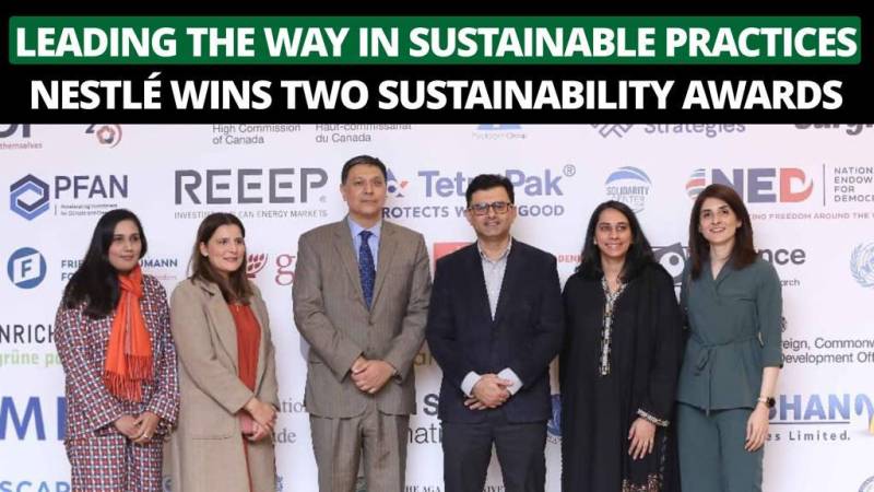 Leading the way in Sustainable Practices: Nestlé wins two Sustainability Awards