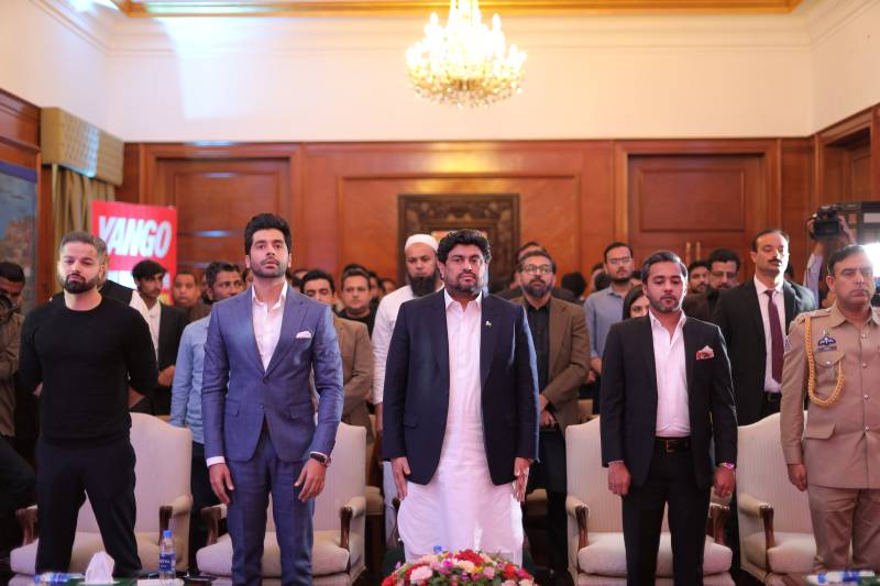 Ceremony held to mark Yango’s arrival in Karachi