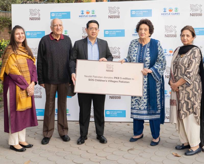 Nestlé Pakistan contributes PKR 5 million to support hundreds of children at SOS Children’s Village