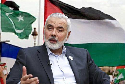 Hamas leader Haniyeh eyes Pakistan’s support against Israeli assault in Gaza war