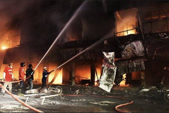 Karachi building fire death toll reaches 5