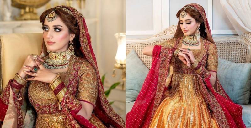 Jannat Mirza turns heads with latest bridal photoshoot