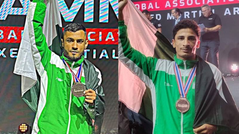 Pakistan wins two bronze medals in World MMA Championship 2023