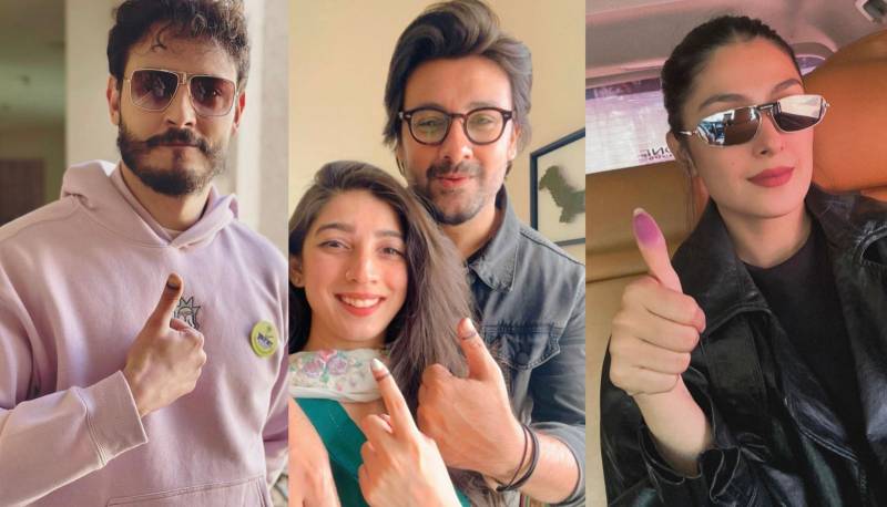Pakistan Elections 2024: Celebrities step out to vote, urge fans to follow suit