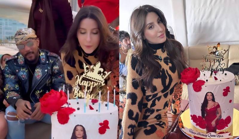 Nora Fatehi celebrates birthday with friends on luxury yacht