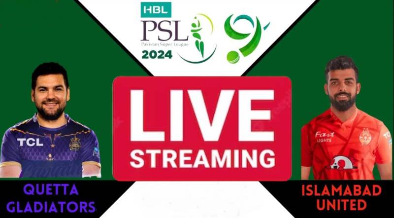 Islamabad United vs Quetta Gladiators PSL 9 Live Streaming