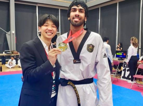Pakistani athlete Sinan Ashfaq wins another gold at Canadian Taekwondo Championship