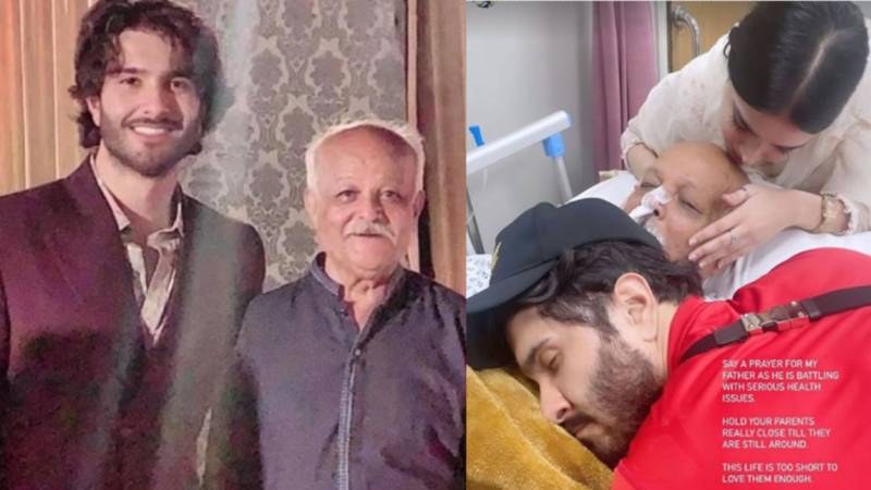 Feroze Khan seeks prayers for father amidst health battle