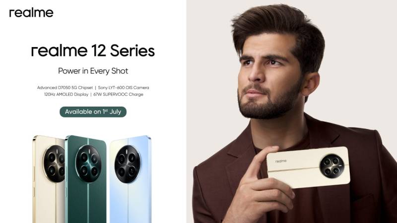 realme 12, realme 12+ 5G in launched in Pakistan, price, specifications