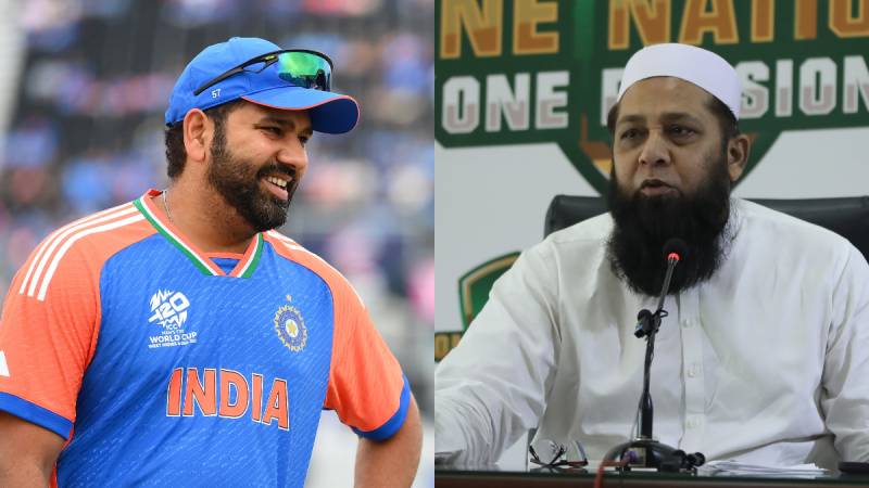 Rohit Sharma reacts to Inzamam-ul-Haq's allegations