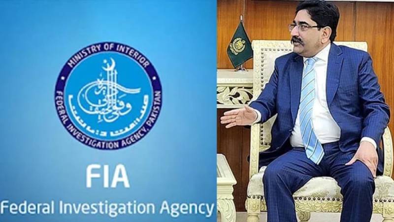 FIA DG Ahmad Ishaq Jehangir grieved