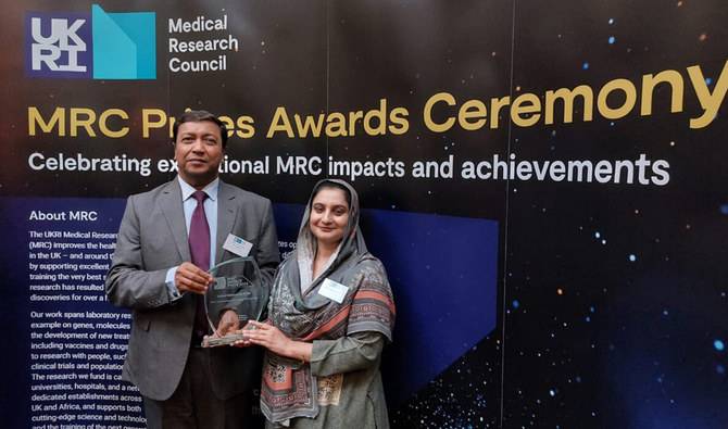 Pakistani researchers win prestigious UK prize for collaborative medical project