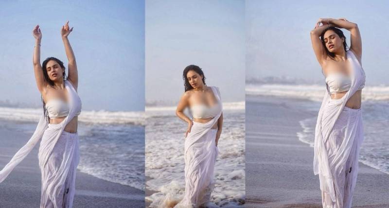 Neha Malik's new bold pictures at beach set internet on fire