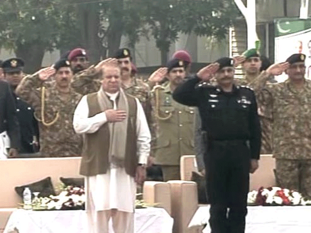 PM, COAS attend passing out parade of counter terrorism force
