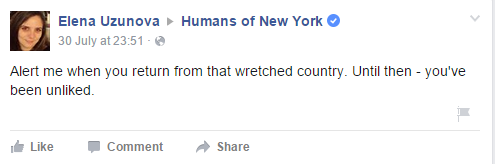 HONY comment