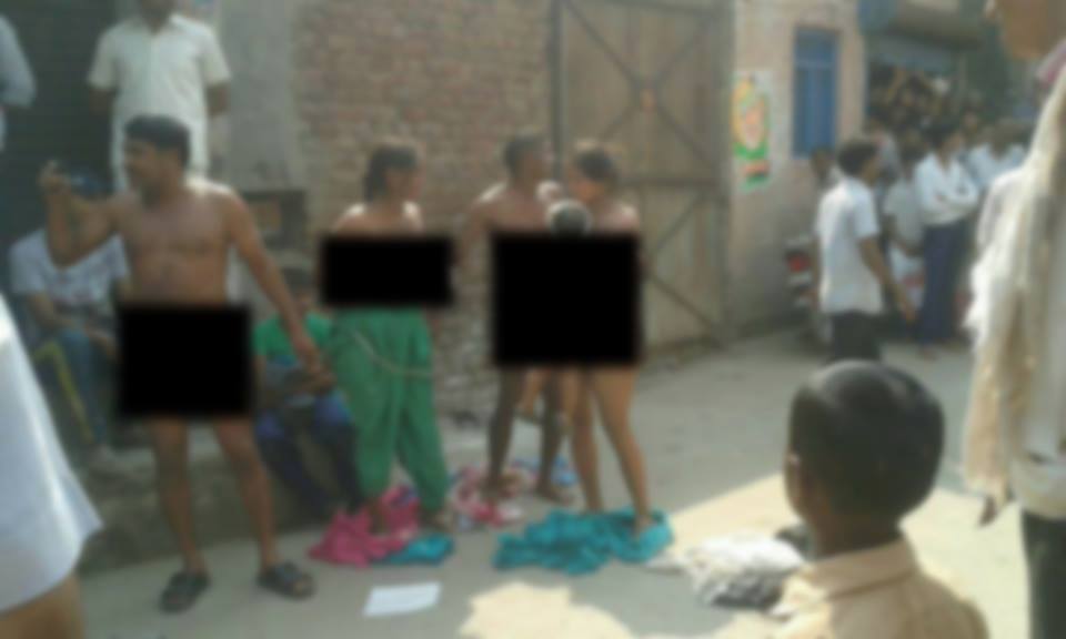 Dalit family in UP allege cop stripped naked at police 