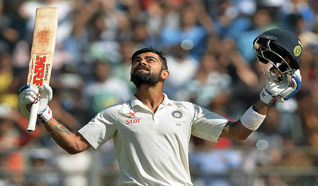 Kohli hits year's third double ton as India dash England hopes