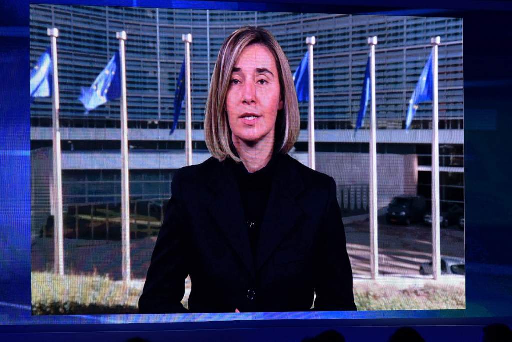 Federica Mogherini, Vice-president of the European-commission