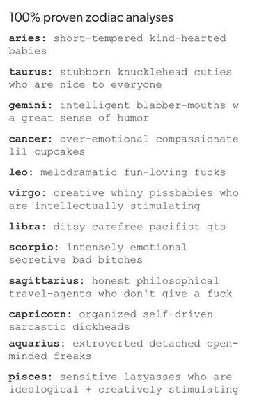 T get what zodiac along signs don Cancer Compatibility: