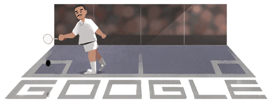 Hashim Khan: Google Doodle honours Pakistani squash legend
